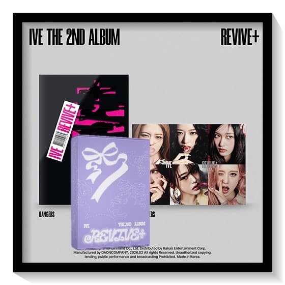 Amazon.co.jp: IVE (アイブ) - THE 2ND ALBUM [ REVIVE+ ] 韓国盤 (3種
